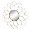 Picture of Sweet Petal 33" Flower Mirror - Gold