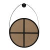 Picture of Hanging Drop 27" Mirror - Black