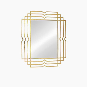 Picture of Echo 39" Rectangular Mirror - Gold