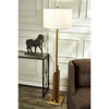 Picture of Metal 63" Art Deco Floor Lamp - Gold