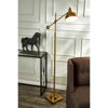Picture of Metal 59" Pivot Arm Floor Lamp - Gold