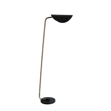 Picture of Metal 57" Wrap Shade Floor Lamp - Gold and Black