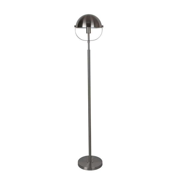Picture of Metal 60" Floor Lamp - Silver