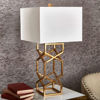 Picture of X Design 28" Metal Table Lamp - Gold