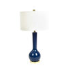 Picture of Skinny Ceramic 32" Table Lamp - Navy Blue