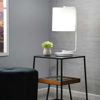 Picture of Metal 21" Table Lamp - White