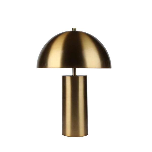 Picture of Dome 21" Metal Table Lamp - Gold