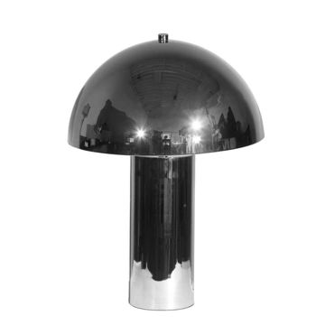 Picture of Dome 21" Metal Table Lamp - Silver