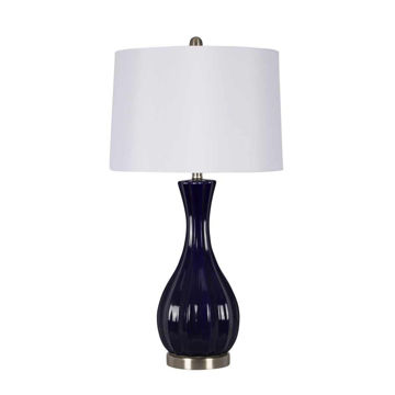 Picture of Ceramic 29" Table Lamp - Blue