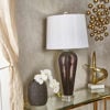 Picture of Art Glass 33" Table Lamp - Purple