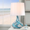 Picture of Art Glass 30" Table Lamp - Clear and Blue