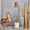 Picture of Task 25" Metal Table Lamp on Marble Bse - Gold