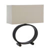 Picture of Circle 25" Metal Table Lamp - Bronze