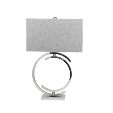 Picture of CC 29" Metal Table Lamp - Silver
