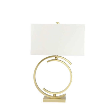 Picture of CC 29" Metal Table Lamp - Brushed Gold