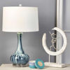 Picture of Genie Bottle 28" Glass Table Lamp - Light Blue