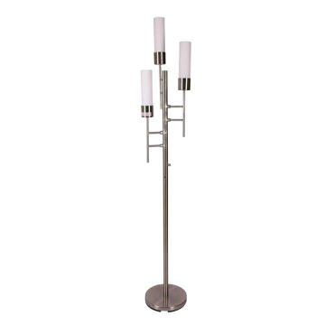 Picture of Metal 70" Floor Lamp with 3 Lights - Silver