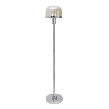 Picture of Glass 59" Dome Floor Lamp - Gold