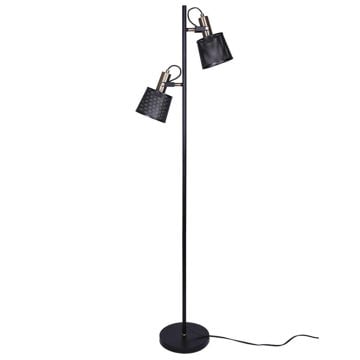 Picture of Metal 62" Light Floor Lamp - Black