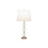 Picture of Metal and Glass 26" Table and 65" Floor Lamp - Set