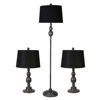 Picture of Metal Lamps - Set of 3 - Silver