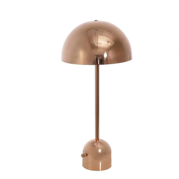 Picture of Metal 25.25" Table Lamp - Rose Gold