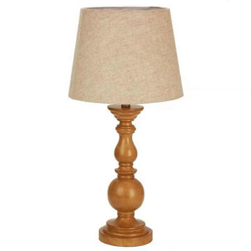 Picture of Polyresin 27" Table Lamp - Brown