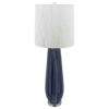 Picture of Ceramic 40.5" Cylinder Table Lamp - Blue