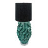 Picture of Ceramic 36.25" Ruffle Table Lamp - Green
