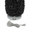 Picture of Ceramic 37" Coral Look Table Lamp - Matte Black