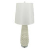 Picture of Ceramic 37.75" Beaded Table Lamp - Off White
