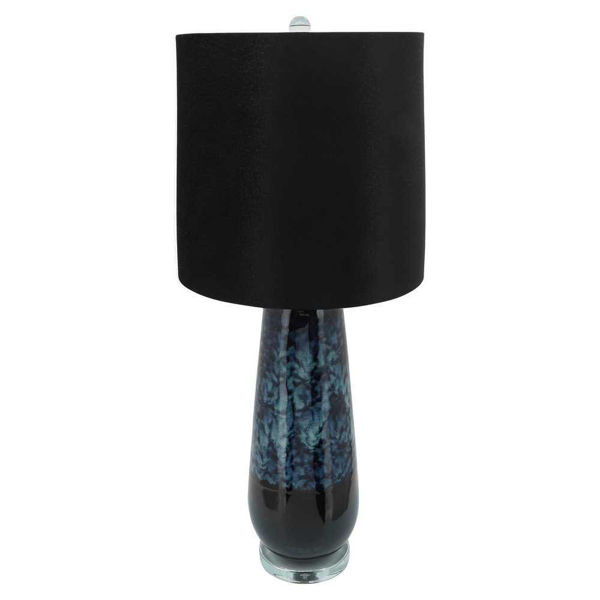 Picture of Ceramic 35.5" Table Lamp - Blue Mix
