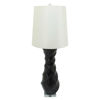 Picture of Ceramic 37" Braid Table Lamp - Black