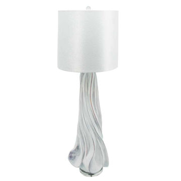 Picture of Ceramic 47.25" Abstract Table Lamp - White