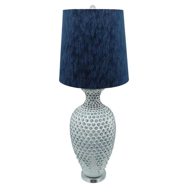 Picture of Ceramic 39" Urn Table Lamp - White
