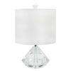 Picture of Crystal 15.25" Diamond Table Lamp - Clear