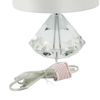 Picture of Crystal 15.25" Diamond Table Lamp - Clear