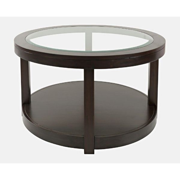 Picture of Icon Round Cocktail Table - Merlot