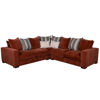 Picture of Lombardy 3-Piece Sectional - Paprika