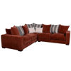 Picture of Lombardy 3-Piece Sectional - Paprika