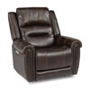 Picture of Oscar Power Lift Recliner with Headrest and Lumbar - Dark Brown