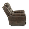 Picture of Oscar Power Lift Recliner with Headrest and Lumbar - Dark Brown