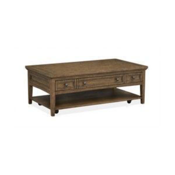 Picture of Creek Cocktail Table with Casters