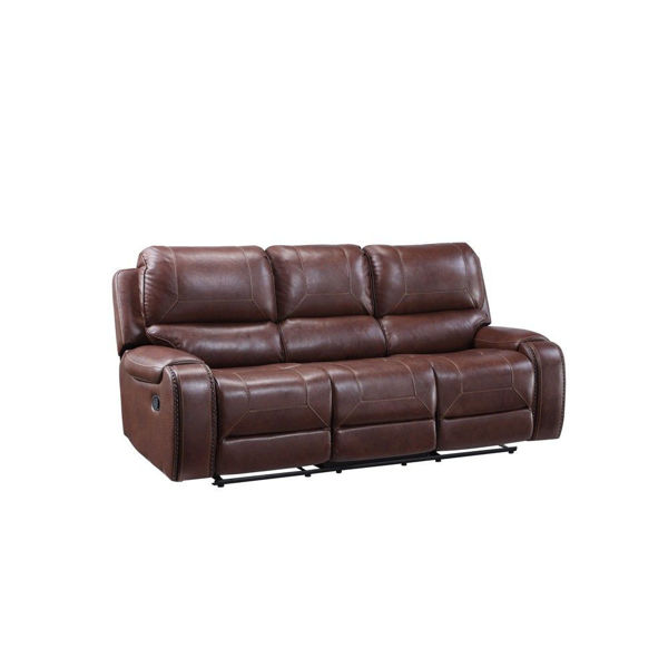 Picture of Keily Reclining Sofa with Drop Down Console