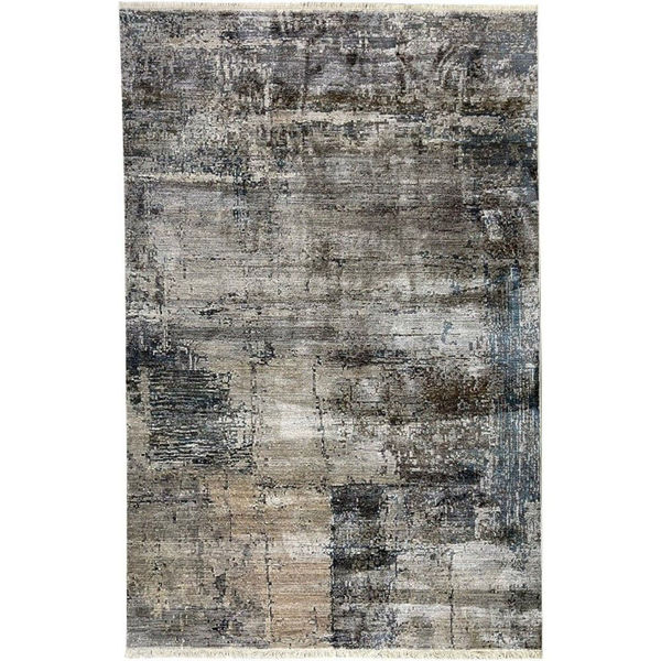 Picture of Ivory and Gray Contemporary Rug (788A)