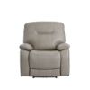 Picture of Axel Power Recliner with Headrest - Parchment