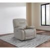 Picture of Axel Power Recliner with Headrest - Parchment