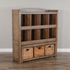 Picture of Valley Bookcase with Trundle Bench