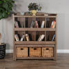 Picture of Valley Bookcase with Trundle Bench