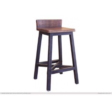 Picture of Pueblo Bar Stool - Black
